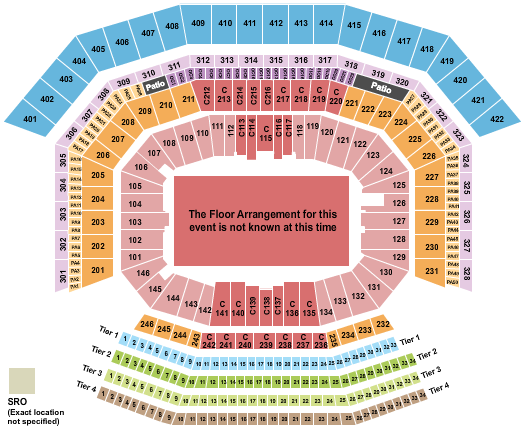 Levi's Stadium Seating Chart 