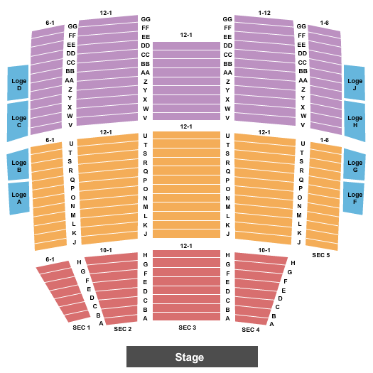 Lorain Palace Theatre Seating Chart.