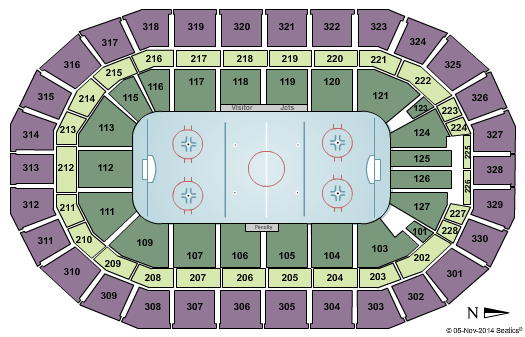 Mountain America Center Seating Chart