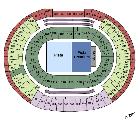 Coldplay Maracana Stadium At Maracana Olympic Complex Tickets ...