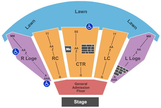 Merriweather Post Pavilion Tickets Columbia, MD - Merriweather Post ...