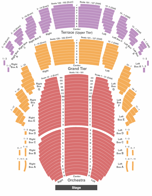 Meyerhoff Symphony Hall Seating Chart Meyerhoff Symphony Hall Event