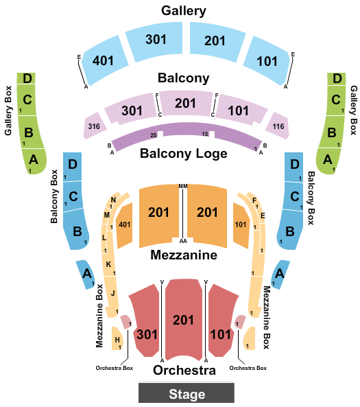 Ordway Center For Performing Arts Seating Chart Ordway Center For