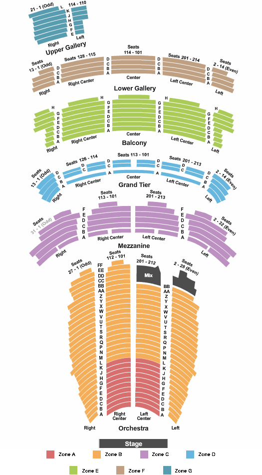 Orpheum Theatre Memphis Interactive Seating Chart | Cabinets Matttroy