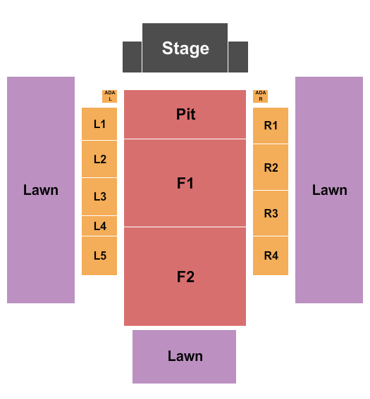 Outdoor Amphitheater At Ford Idaho Center 