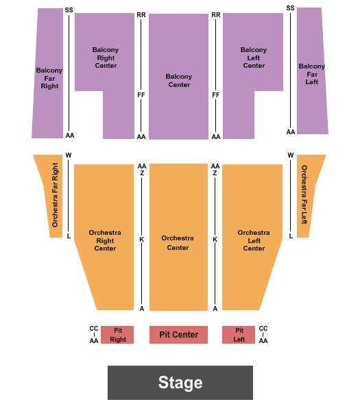 The Canyon at Oxnard Performing Arts Center Seating Chart The Canyon