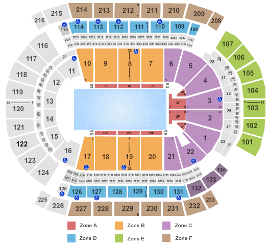 Cirque du Soleil Tickets | Seating Chart | Prudential Center | Disney ...