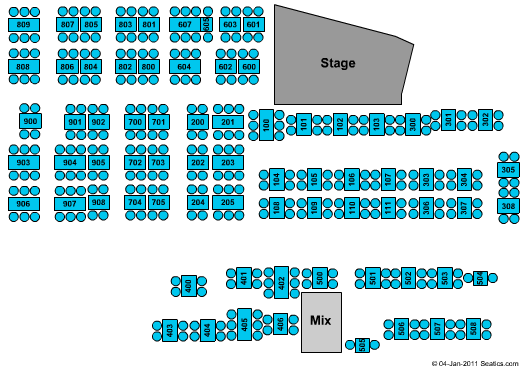 Rams Head Live Seating Chart
