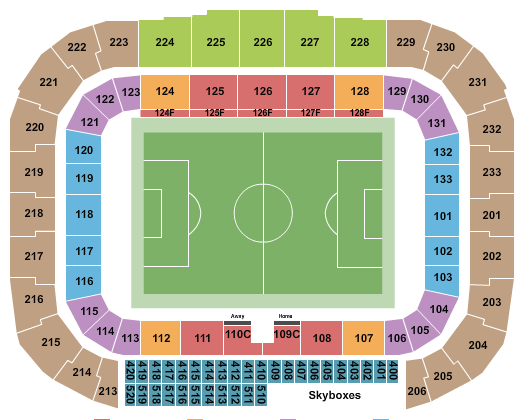 Red Bull Arena Nj Seating Chart