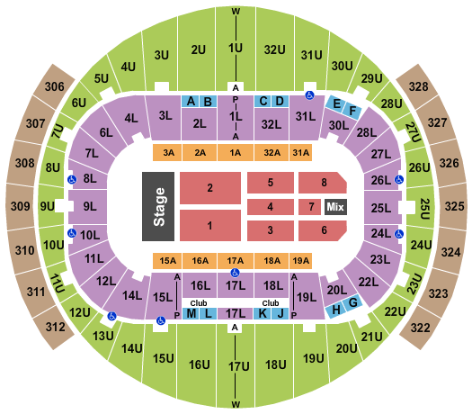 Disney On Ice Tickets | Seating Chart | Richmond Coliseum | TSO