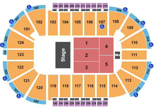 Rakim Santander Arena Reading Tickets