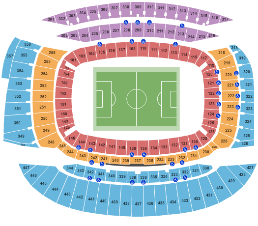 Soldier Field Seating Chart Virtual View