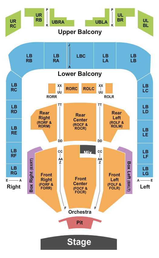 Memorial Auditorium Chattanooga Seating Chart