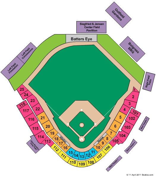 Salt Lake Bees Tickets 2018: Cheap MLB Baseball Salt Lake Bees Tickets