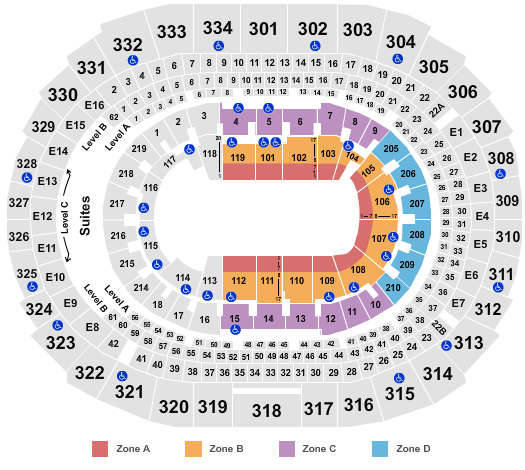 Disney On Ice Tickets | Seating Chart | Staples Center | Circus Int Zone