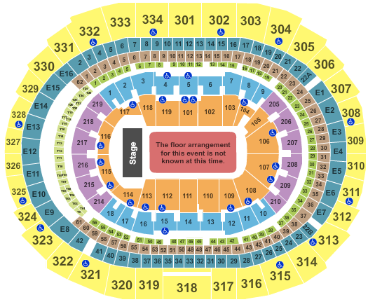 staples center seating chart