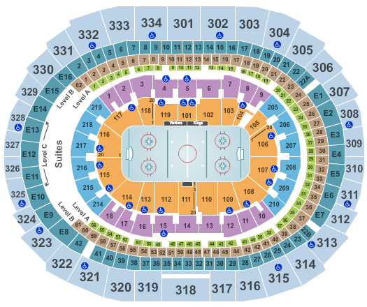 Disney On Ice Tickets | Seating Chart | Staples Center | Hockey