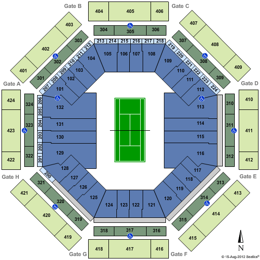 Crandon Park Map