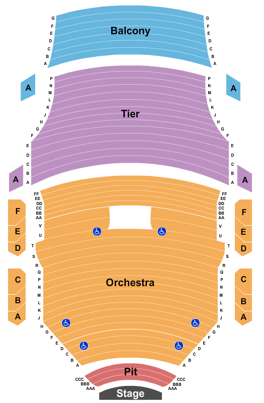 The Aiken Theatre At The Centre Seating Chart The Aiken Theatre At
