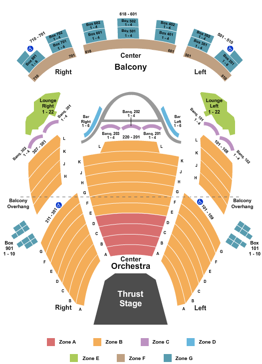 The Hanna Theatre Seating Chart | The Hanna Theatre Event tickets ...