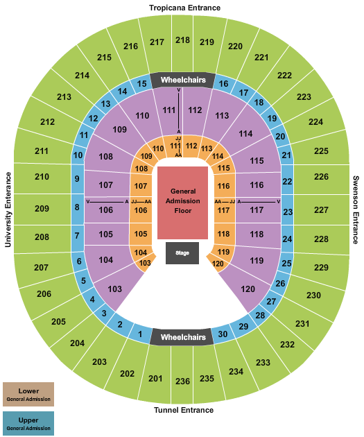 Thomas & Mack Center