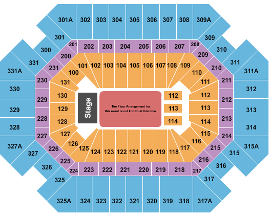 Thompson Boling Arena Seating Chart