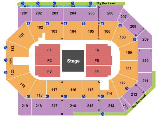 Disney On Ice Tickets | Seating Chart | Toyota Arena | Maluma