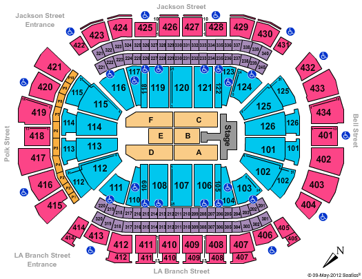 AC/DC Toyota Center Tickets - AC/DC February 26 tickets at ...