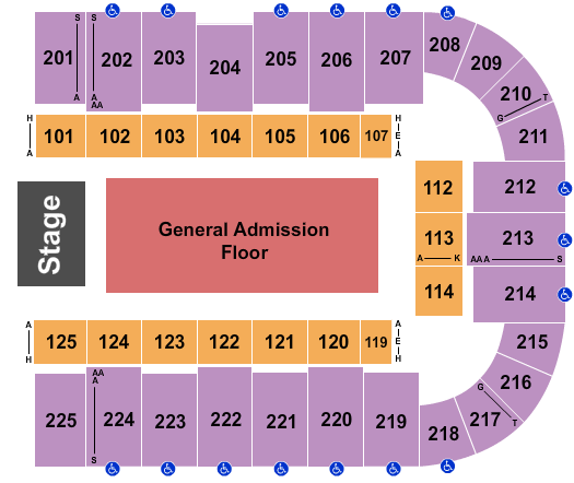 Tucson Arena Seating Chart | Tucson Arena Event tickets & Schedule