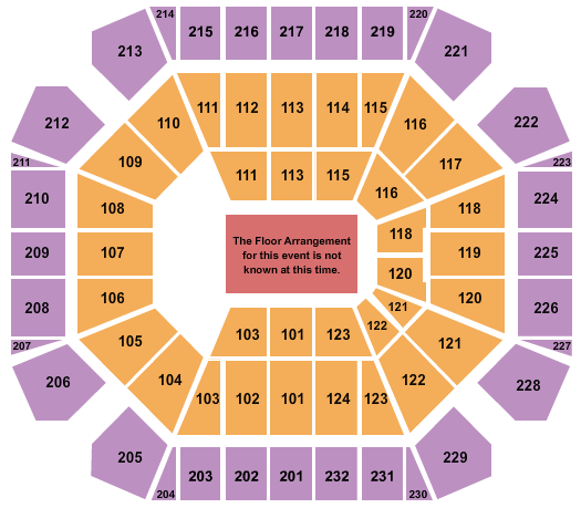 United Supermarkets Arena Seating Chart