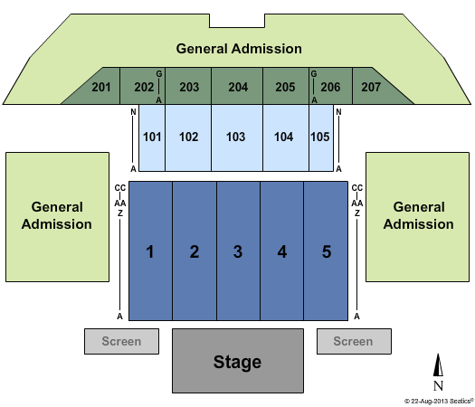 Ub Alumni Arena Seating Chart