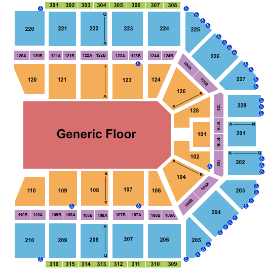 Van Andel Arena Seating Chart Van Andel Arena Event tickets & Schedule