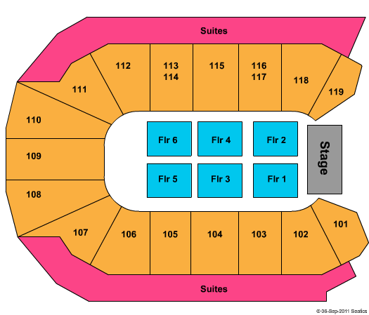 Elton John Tickets | Seating Chart | WFCU Centre